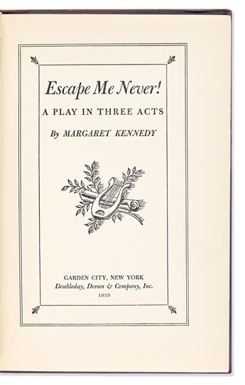 Cronyn, Hume (1911-2003) Three Theatrical Titles from his Library.